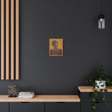 Cultural Wall Art, Elegant African Woman Portrait Canvas