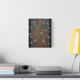 Afrocentric Abstract Wall Art, Modern African Inspired Canvas Prints, Bold Home & Office Décor