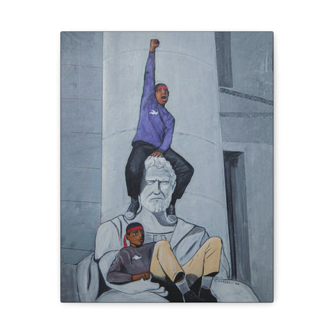Empowering Art Canvas, Social Justice Wall Décor