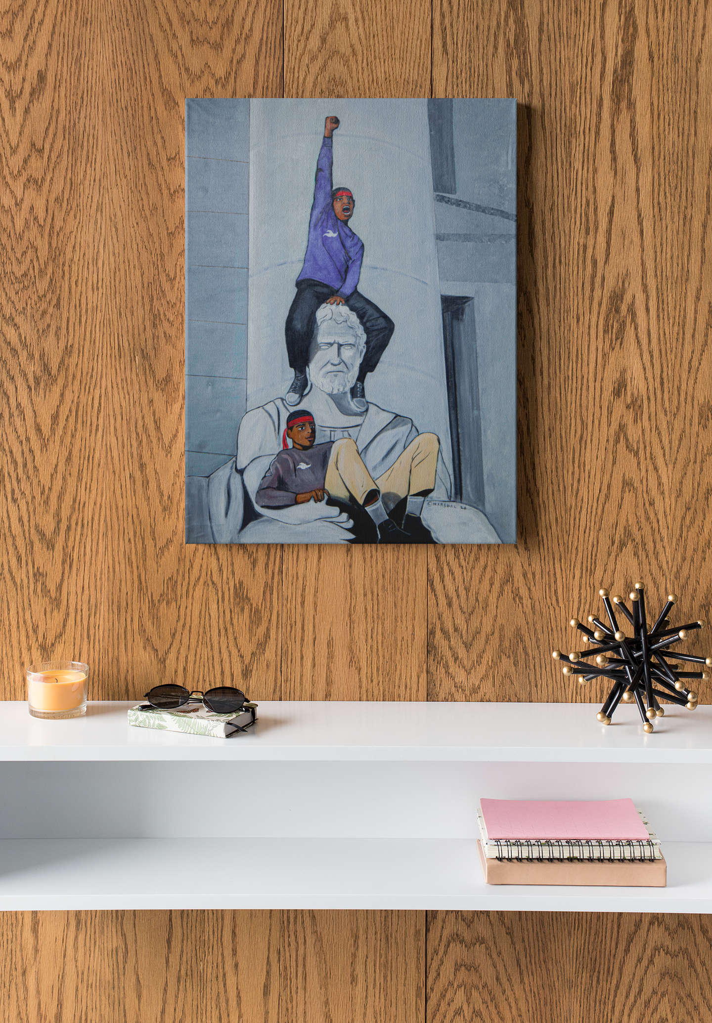 Empowering Art Canvas, Social Justice Wall Décor